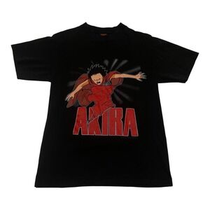 Vintage 1988 Akira Tetsuo Anime Movie Size Medium Black Rare Fashion Victim